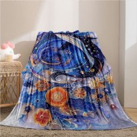 Three-Dimensional Hand-Painted Flannel Digital Printing Blanket